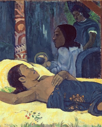 The Birth of Christ (detail) by Paul Gauguin